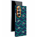 Чехол-накладка VLP Kevlar Case для Galaxy Z Fold8 Ультра, кевлар, принт велосипед