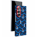 Чехол-накладка VLP Kevlar Case для Galaxy Z Fold8 Ультра, кевлар, принт корабли