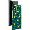 Чехол-накладка VLP Kevlar Case для Galaxy Z Fold8 Ультра, кевлар, принт теннис