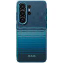 Чехол-накладка Pitaka Противоударный для Galaxy S26 Ультра, арамид (кевлар), синий